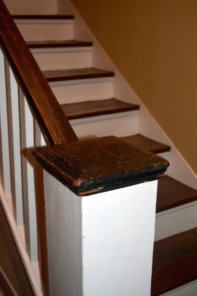 Wooden staircase